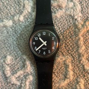 Swatch black watch